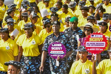 A picture from the walk. Photo Source: @Lagosdsva