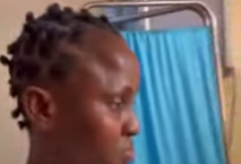 Screenshot fro video of Nurse Kuku explaining the assault