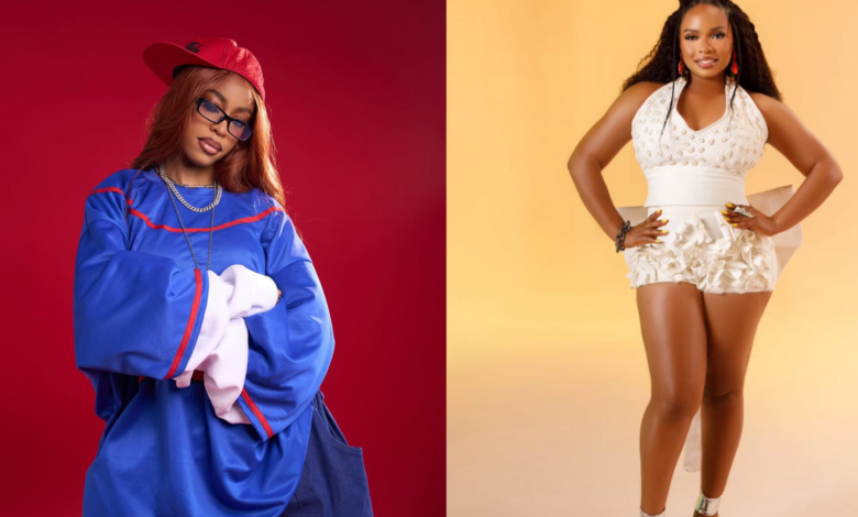 A photo collage of AFRIMA winners, Qing Madi and Yemi Alade