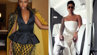 Photo collage of Ayra Starr and Tiwa Savage