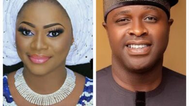 A photo collage of Omotayo Sanusi and Femi Adebayo.