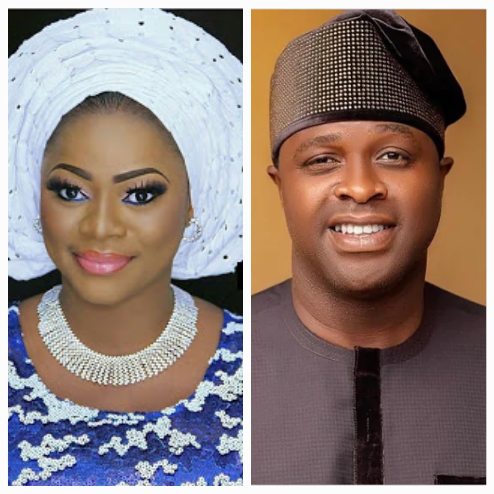 A photo collage of Omotayo Sanusi and Femi Adebayo.