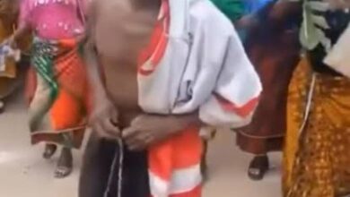 Egbema Community Women Exile Man Over Reported Rape Of Married Women 2 The banished man. Photo credit: web