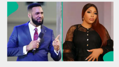 Photo collage of Pastor Chris Okafor and Doris Ogala