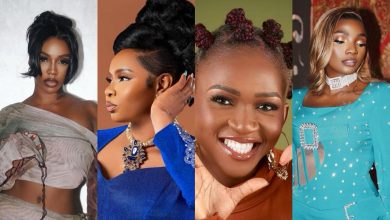 A collage of Nigerian female singers. Photo credit: web