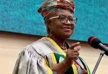 Dr Ngozi Okonjo-Iweala at Ahmadu Bello University’s ceremony. Photo source: NOIweala on X