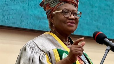 Dr Ngozi Okonjo-Iweala at Ahmadu Bello University’s ceremony. Photo source: NOIweala on X