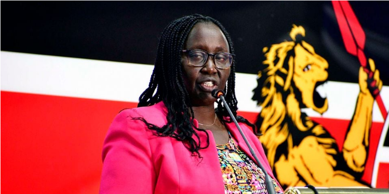 Gender, Culture and Children Services Cabinet Secretary Hannah Cheptumo. Source: Francis Nderitu - Nation Media Group