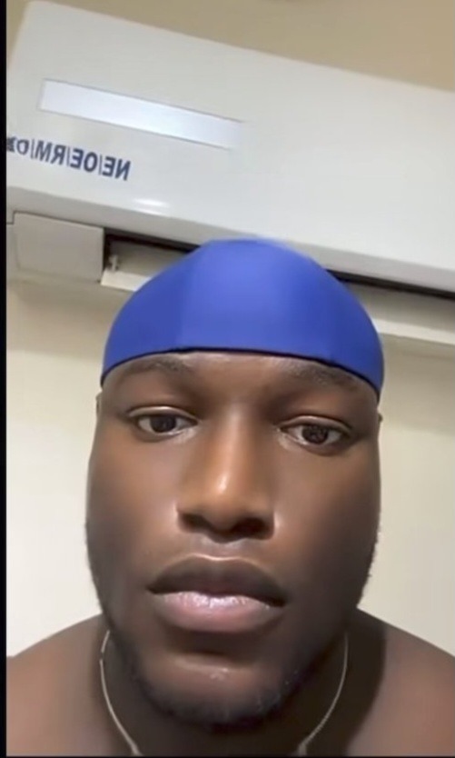 Alleged picture of Araromi Emmanuel. Photo credit: Ay_omii on X handle