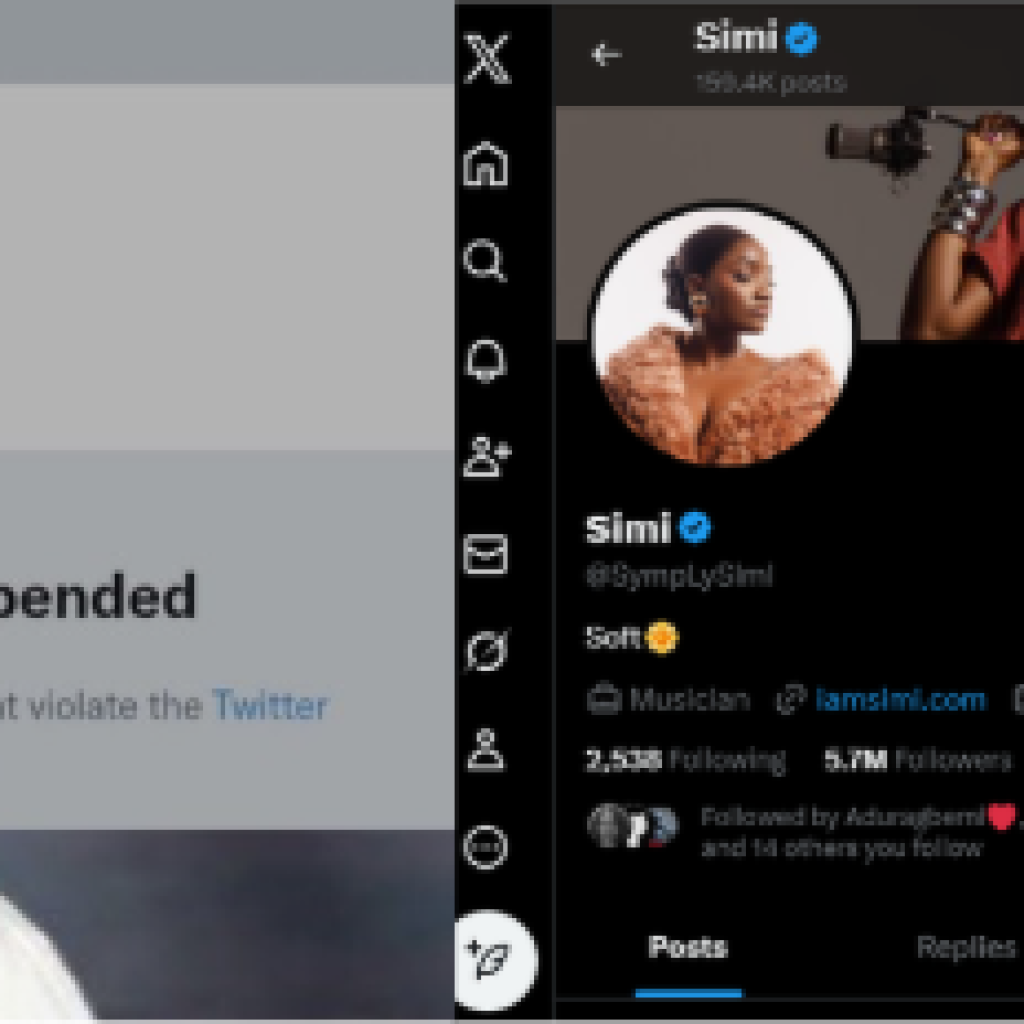 Simi X Account Not Deactivated or Suspended 2 image 43