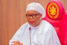 An AI-generated picture of the Senate President, Godswill Akpabio by Twitter user @TheAjakeManger