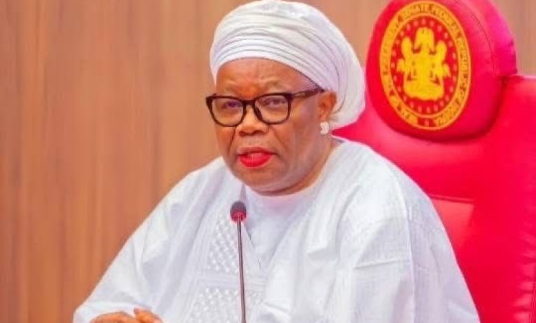 An AI-generated picture of the Senate President, Godswill Akpabio by Twitter user @TheAjakeManger