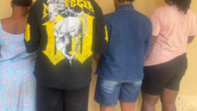 4 suspects arrested for trafficking underage girls. Photo source: Nigeria stories on X