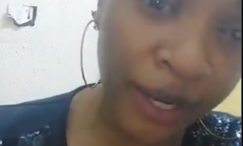 Screenshot of Diamond Princess tearfully explaining an ordeal