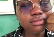 Screenshot from video of the teacher explaining the incident