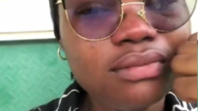 Screenshot from video of the teacher explaining the incident