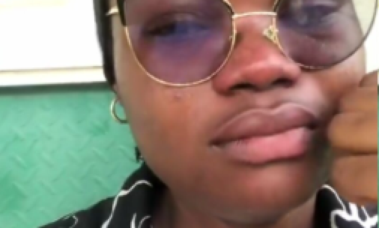 Screenshot from video of the teacher explaining the incident