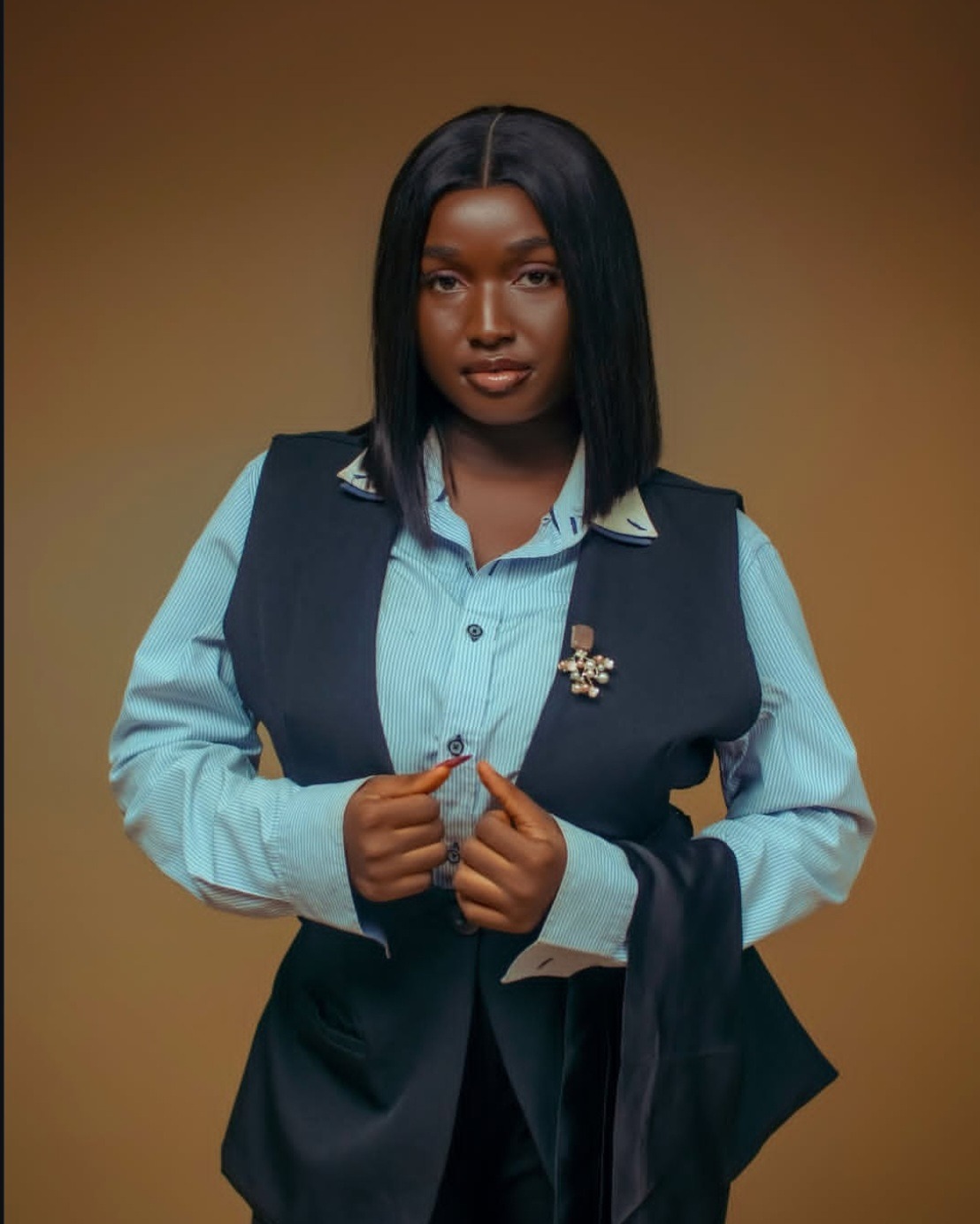 Nigerian content creator, Darkskinned Ella/ Photo credit: Ella's Instagram handle 