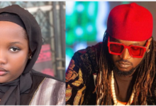 Photo collage of Ayomide Agboola and Rudeboy