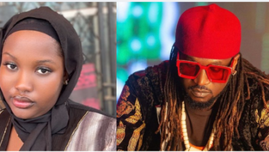 Photo collage of Ayomide Agboola and Rudeboy