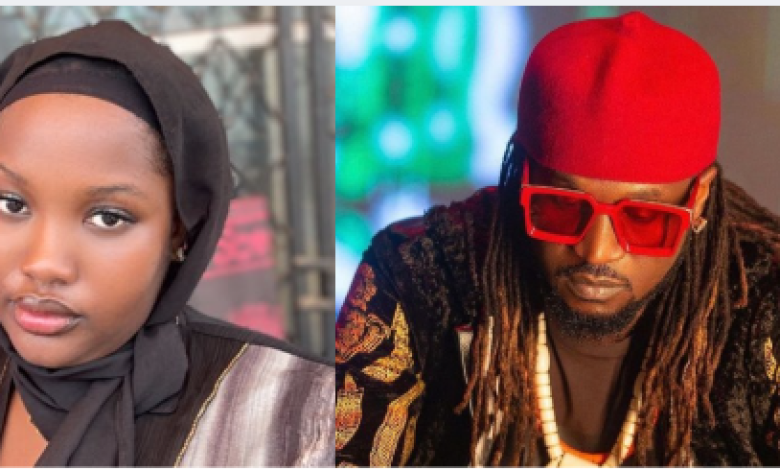 Photo collage of Ayomide Agboola and Rudeboy