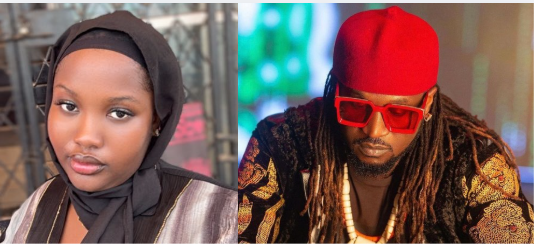 Photo collage of Ayomide Agboola and Rudeboy