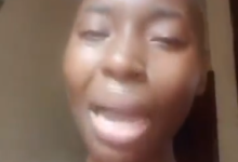 Screenshot from video of surrogate mother explaining her experience