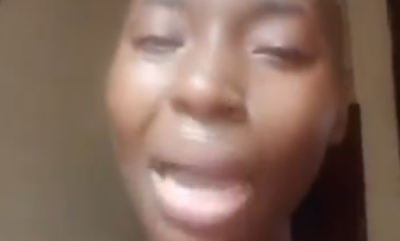 Screenshot from video of surrogate mother explaining her experience