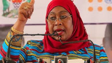 Tanzanian President Samia Suluhu Hassan. Source: Twitter
