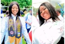 A collage of  Lovina Bamaiyi. Photo credit: Web