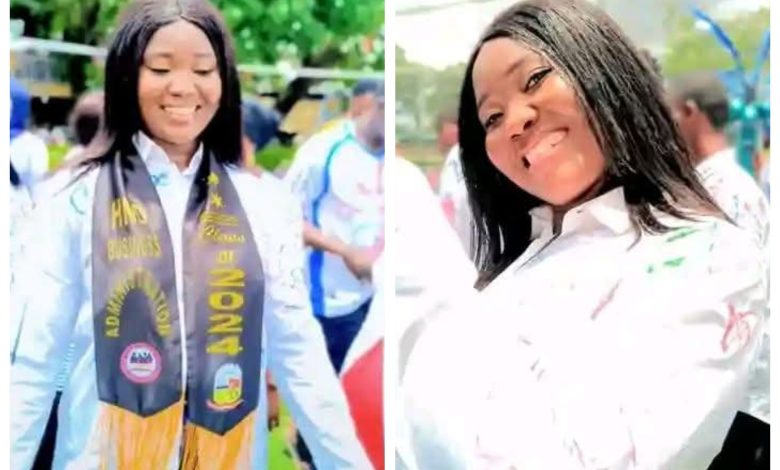 A collage of  Lovina Bamaiyi. Photo credit: Web