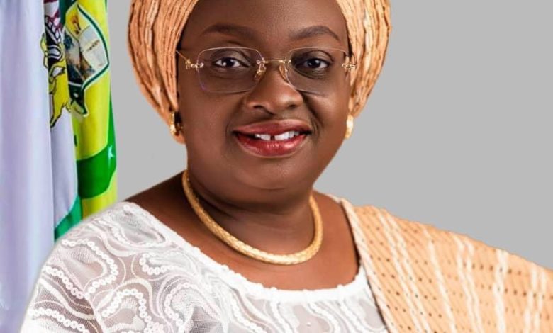 Deputy Governor of Ogun State, Engineer Noimot Salako-Oyedele. Source: Twitter