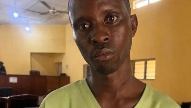 The convict, Edidiong Nyojole. Photo credit: Vanguard newspaper
