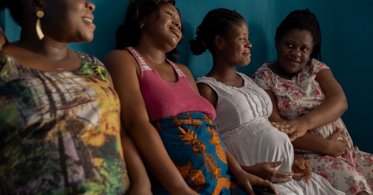 Nigerian pregnant women. Photo credit: web