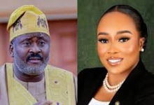 L-R: Photo Collage of Desmond Elliot and Barakat Bakare