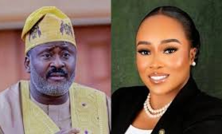 L-R: Photo Collage of Desmond Elliot and Barakat Bakare