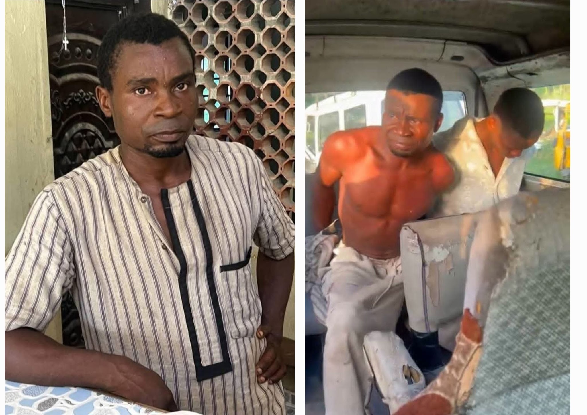 Collage of Onyema Okonkwo and Emmanuel Onyekachi  Photo credit: NFM