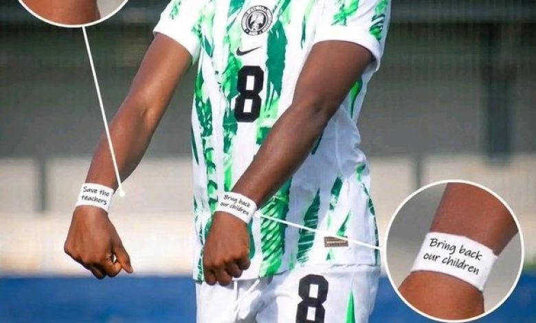 During Football Match, Asisat Oshoala Calls Rescue of Oyo Kidnapped Victims 1 Source: Twitter