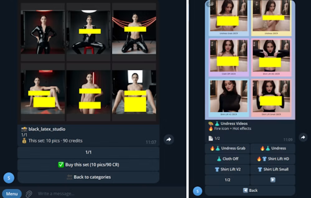 Telegram deepfake bots are built to survive takedowns and target women by default 3 image 31