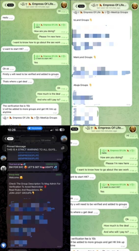 Inside Nigeria’s Telegram Sex Trade: Paid Access, Blackmail and Cross-Border Recruitment 4 image 39