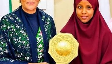 Senator Oluremi Tinubu Awards Maryam Ibrahim, Winner of International Quranic Competition, N20m