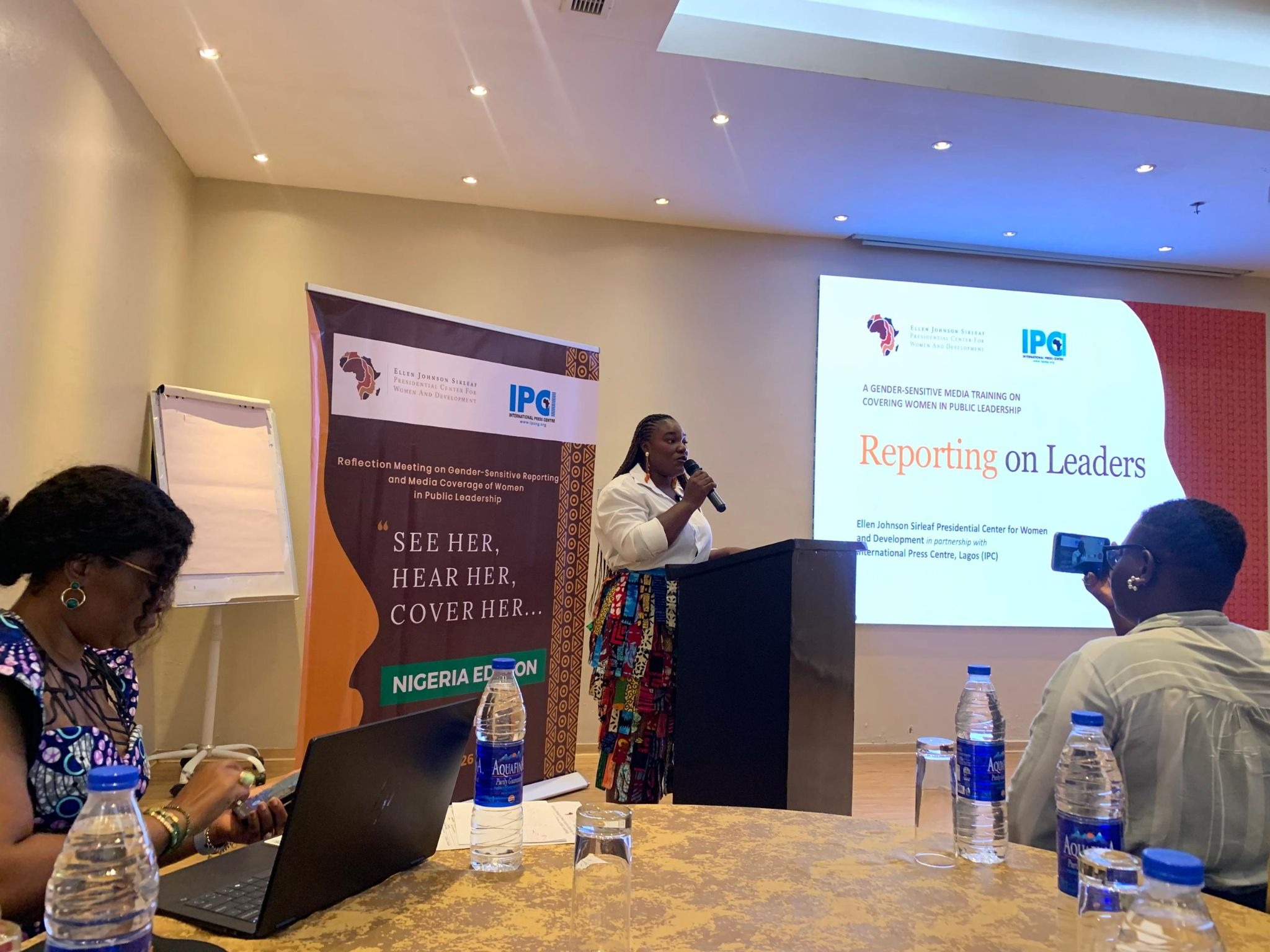 News Media Professionals Commit to Unbiased Reporting of Women in Public Leadership