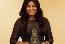 Years After Turning Her Film Earnings Into Education for Makoko's Children, Omotola Jalade Ekeinde Bags Global Social Impact Award 3 Years After Turning Her Film Earnings Into Education for Makoko's Children, Omotola Jalade Ekeinde Bags Global Social Impact Award