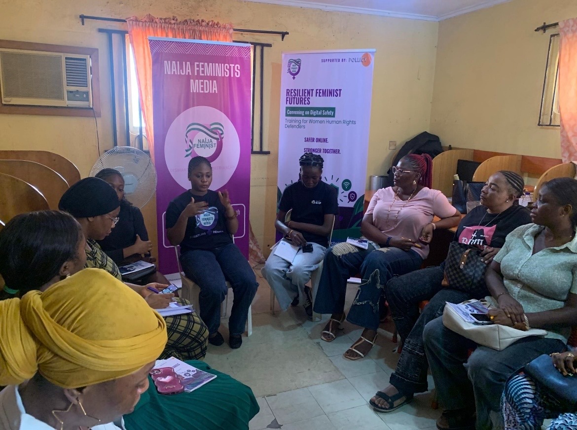 Resilient Feminist Futures: Naija Feminists Media Trains WHRDs on Digital Safety